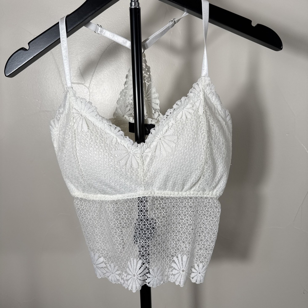 Julia by Love Crochet Granny Square Crop Top sz‎ Small Boho Coachella Festival